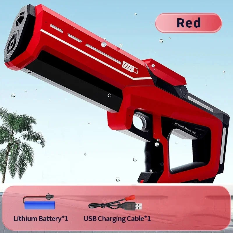 Automatyczny elektryczny pistolet na wodę do zabawy dla dzieci i dorosłych